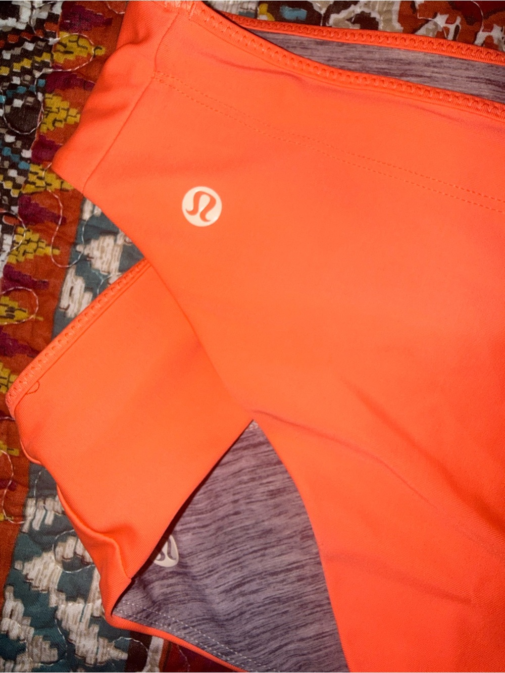 lululemon athletica Heathered Gray and pink Sports Bikini Set 3 piece swim - Picture 9 of 9